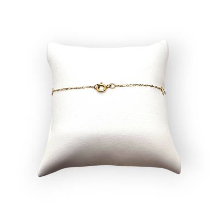 Bracelet cœurs en or 750