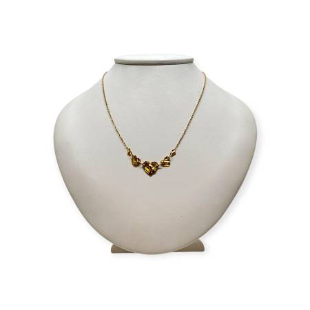 Collier cœur en or 750