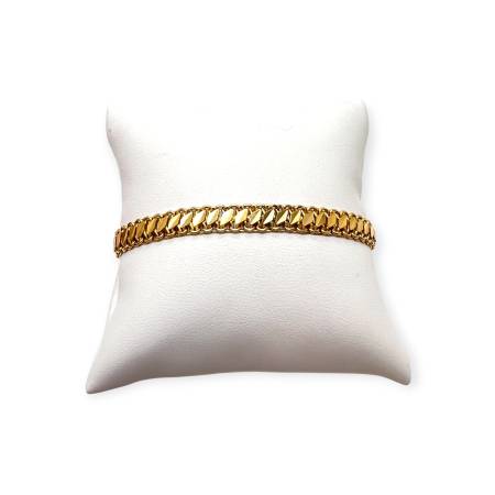 Bracelet en or 750 à maille...