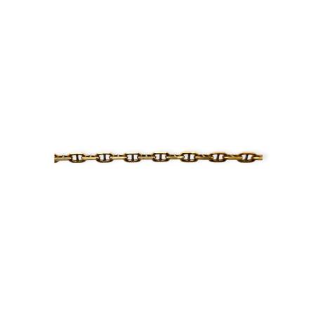 Chaîne maille marine en or 750