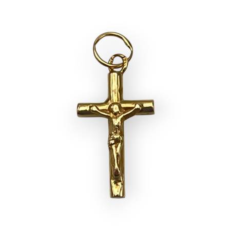Pendentif or 750 Christ sur...