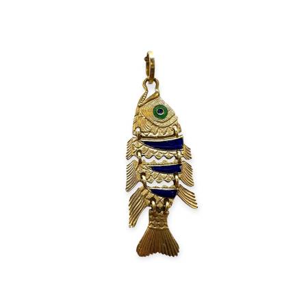 Pendentif poisson articulé...