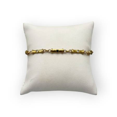 Bracelet cylindres en or...