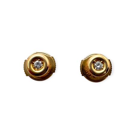 Puces d’oreilles diamant en...
