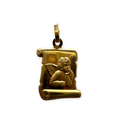 Pendentif parchemin avec...