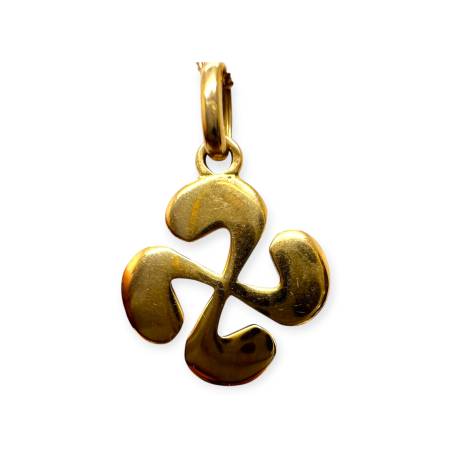 Pendentif croix basque en...