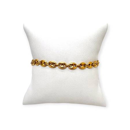 Bracelet maille grain de...