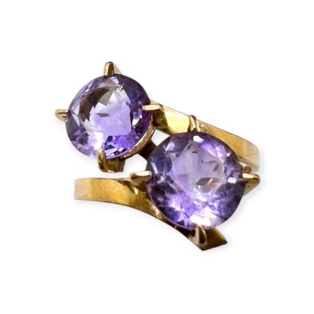 Bague toi et moi en or 750...