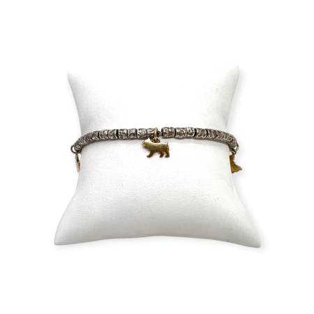 Bracelet DoDo en argent et...